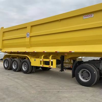 Semi-remolchi di 40 cubi a 3 assi a forma di U per materiali da costruzione