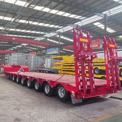 Personalizzabile 3 4 5 assi 50 80tons Direzione Drop estensibile semiconduttore a letto basso
