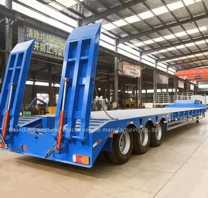 Personalizzabile 3 4 5 assi 50 80tons Direzione Drop estensibile semiconduttore a letto basso