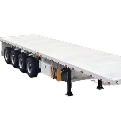 3 assi 40-120 tonnellate 20 piedi 40 piedi Container Flatbed Truck Semi-trailer con 12 Twist Lock