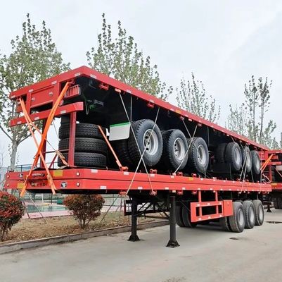 13 tonnellate*3 assi semirimorchiato a pianta per il più popolare telaio contenitore da 20 ft 40 ft 45 ft