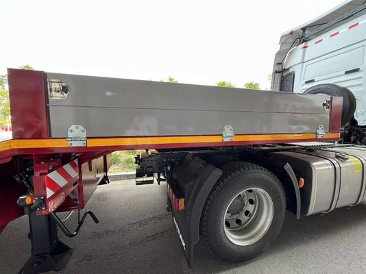 Semi rimorchio per camion a telaio basso