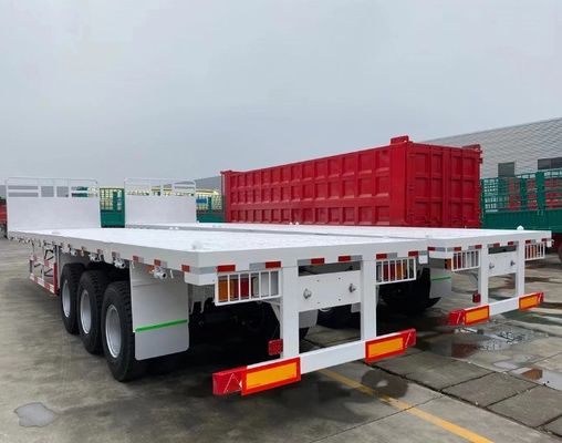 Container a tre assi a 40 piedi con letto piatto