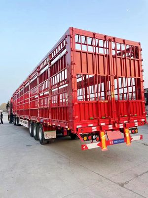 King Pin 3/5&quot; 90 50 tonnellate di capacità rimorchio a recinzione staccabile per il trasporto sicuro di merci