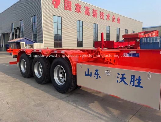 Camion rimorchio 2 asse 3 asse 4 asse scheletro 20 ft 45 ft 53 ft 40 ft contenitore semirimorchio
