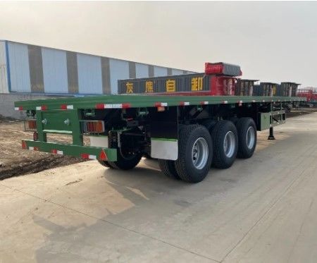 Container e semirimorchio per carichi pesanti da 30 a 100 tonnellate con carrello da sbarco pesante da 28 tonnellate