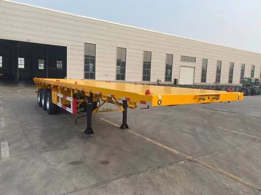 3 assi semirimorchio a letto piatto per camion rimorchio 20ft 40ft contenitore telaio rimorchio a letto piatto