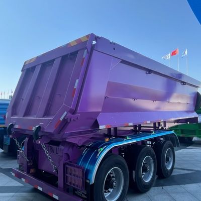 Semi-rimorchio a punta a forma di U a carico massimo per il trasporto di sabbia