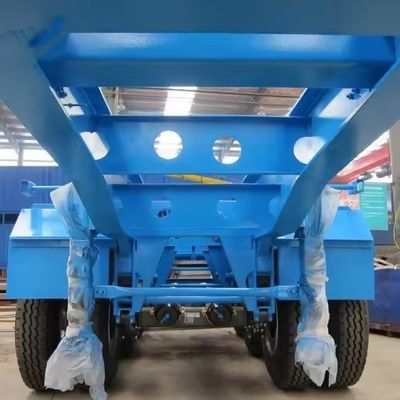 Container Trailer Skeleton Semi Trailer per il trasporto 20ft 40ft Container con design