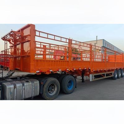 60 tonnellate 80 tonnellate rimorchio a recinzione staccabile per il trasporto di merci sfuse personalizzabile
