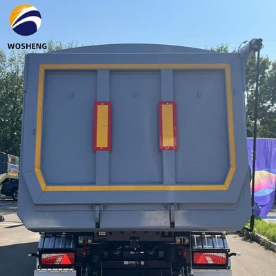 35 metri cubi in forma di U 60 tonnellate di carico idraulico posteriore carico pesante rimorchio camion di scarico
