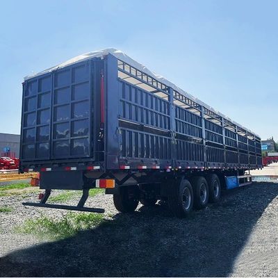 Semi-remolchio per autocarri con struttura in acciaio