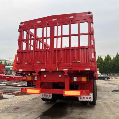 3 assi 40-80 tonnellate Caduta laterale allevamento azienda agricola recinzione laterale parete semi-camion rimorchi diretti