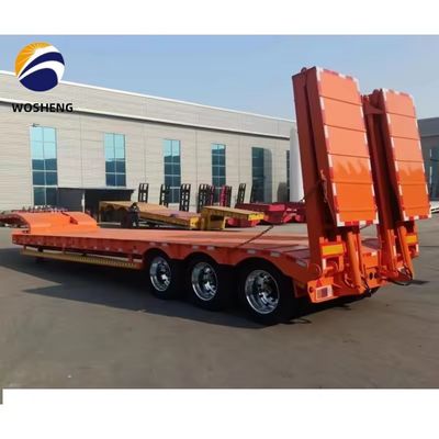 Semi rimorchio lowboy lowbed per i camion custom richiesto e alta capacità 150 tonnellate