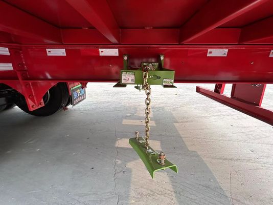Camion rimorchio per il trasporto di bestiame 3 assi 20-40 tonnellate semirimorchio a recinzione alta