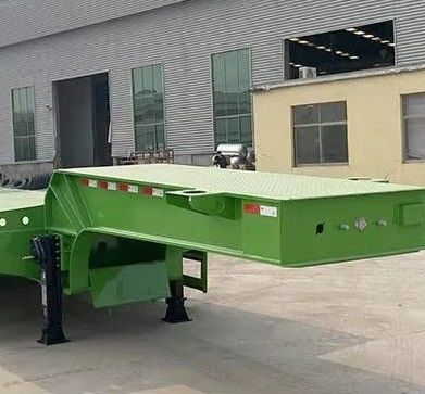 150 tonnellate Max Loading Lowboy Lowbed Semi-trailer per il trasporto pesante personalizzabile