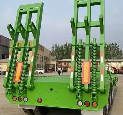 150 tonnellate Max Loading Lowboy Lowbed Semi-trailer per il trasporto pesante personalizzabile