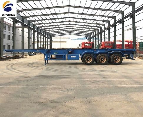 Chassis a telaio estensibile in acciaio semirimorchio per contenitori da 20 a 40 piedi