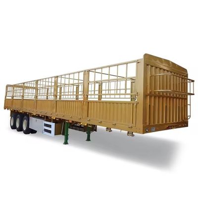 3 assi Fence Cargo Trailer con carico massimo di 100 tonnellate e 13000*2550*2900mm Dimensioni
