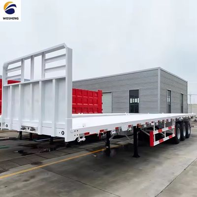 Carico massimo di 100 tonnellate semirimorchio ideale per il trasporto di container da 20 piedi 45 piedi 40 piedi