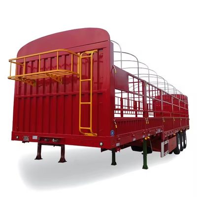3 assi Fence Cargo Trailer con carico massimo di 100 tonnellate e 13000*2550*2900mm Dimensioni