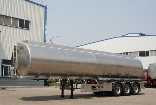 Il carrello di atterraggio standard da 28 tonnellate Wosheng semirimorchio per serbatoio di olio/acqua/latte/benzina