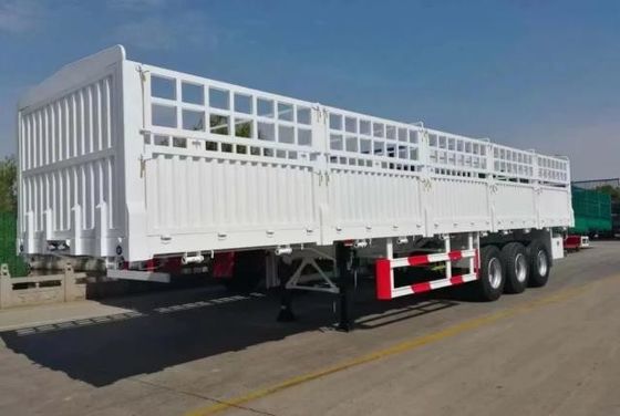 Semi-remolchio a recinzione alta 3/4 asse rimorchio per autocarri a palo con e personalizzazione