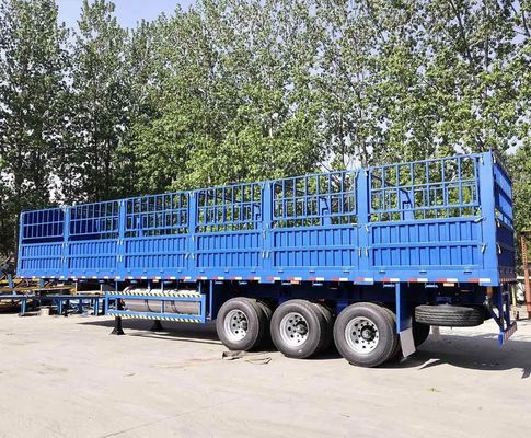 Semi-remolchio a recinzione alta 3/4 asse rimorchio per autocarri a palo con e personalizzazione
