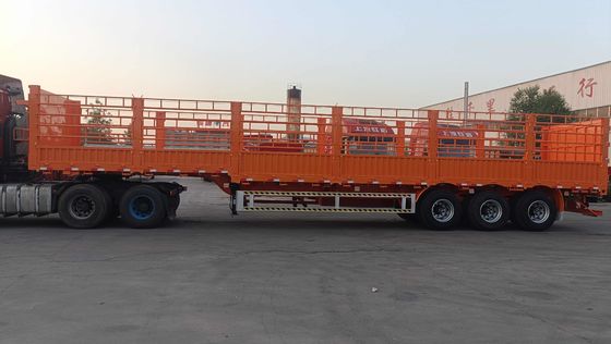 Semi-remolchio a recinzione alta 3/4 asse rimorchio per autocarri a palo con e personalizzazione