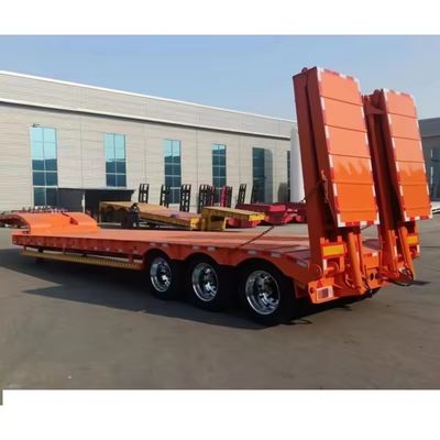 3 assi Lowbed Lowboy semirimorchio con sistema di frenatura a doppia linea e 16000x2500x1100mm
