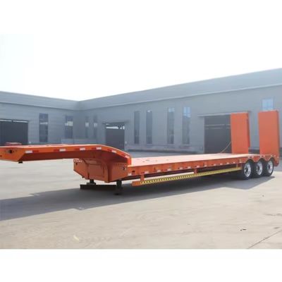 3 assi Lowbed Lowboy semirimorchio con sistema di frenatura a doppia linea e 16000x2500x1100mm