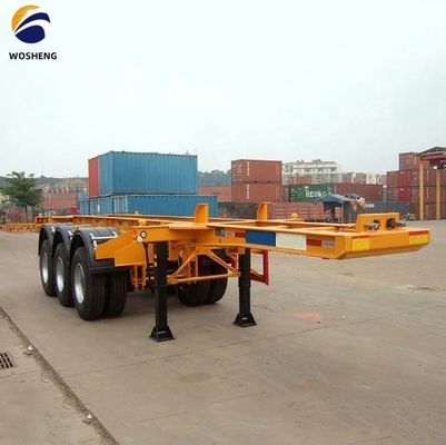 20ft 40ft Container Trailer con carrello di atterraggio pesante 28t