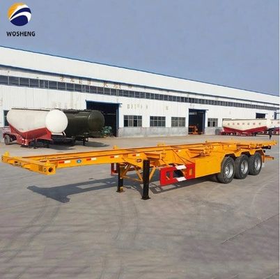 20ft 40ft Container Trailer con carrello di atterraggio pesante 28t