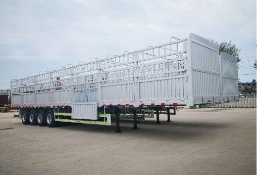 Personalizzazione 3 asse 4 asse multifunzione separabile recinzione semirimorchio per camion