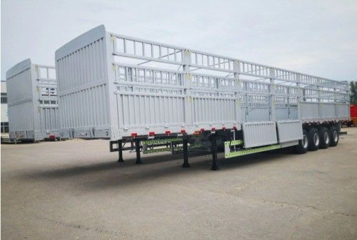 Personalizzazione 3 asse 4 asse multifunzione separabile recinzione semirimorchio per camion