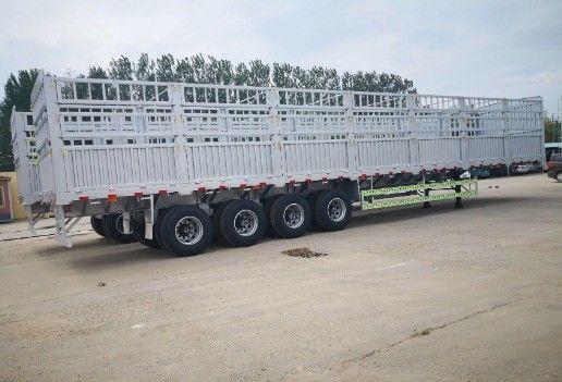 Personalizzazione 3 asse 4 asse multifunzione separabile recinzione semirimorchio per camion