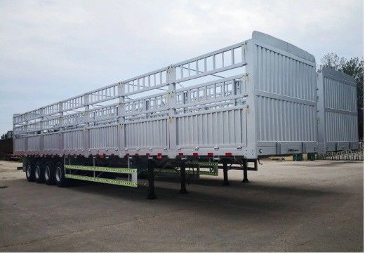 Personalizzazione 3 asse 4 asse multifunzione separabile recinzione semirimorchio per camion