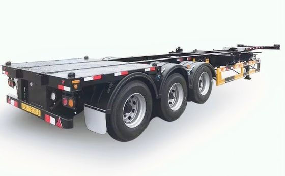 14 mm/16 mm/8 mm Piastre e 500 mm Altezza 3 asse Skelettone semirimorchio per rimorchio camion