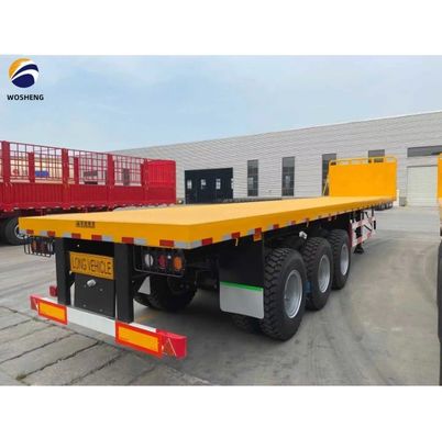 3 4 5 Assi 20FT 40FT Semirimorchio Peso 20T-80T 20FT Semirimorchio a letto piatto