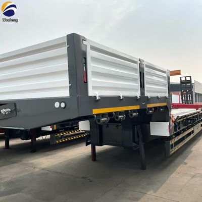 Container 40ft tubo di legno di acciaio semirimorchio di trasporto con pila di acciaio rimovibile