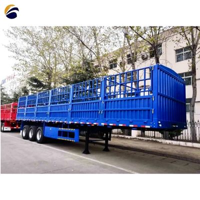 Semi-remolchio a tre assi da 40 a 80 tonnellate con carrello di atterraggio pesante da 28 t