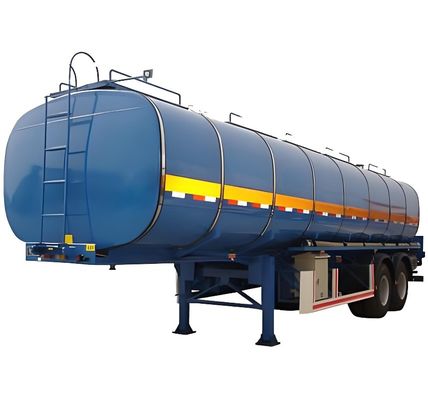 Semi-remolchiere a 40000-75000 litri di carburante o petrolio con peso di 9800 kg