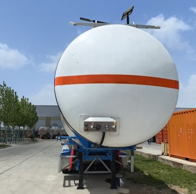 Cisterna semirimorchio personalizzabile in alluminio sfuso cemento pneumatico per la funzione del camion