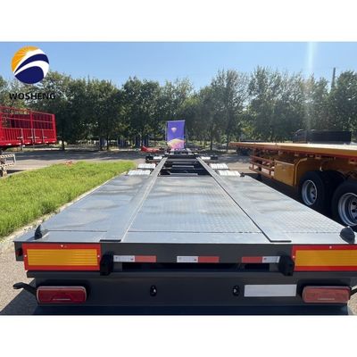 4 assi Container di trasporto Skeleton trailer per il trasporto di container a colori personalizzati
