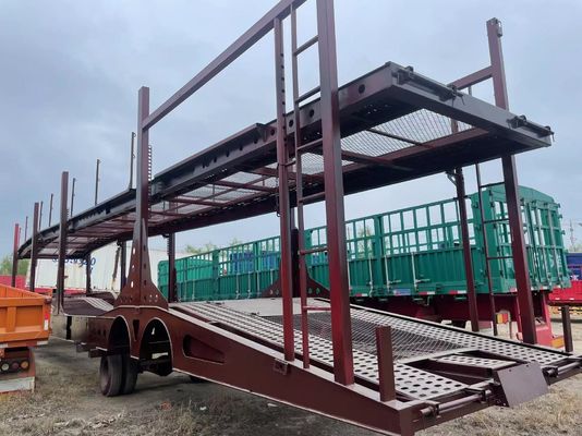 2 assi di sospensione meccanica forzata semirimorchio per il trasporto di autoveicoli
