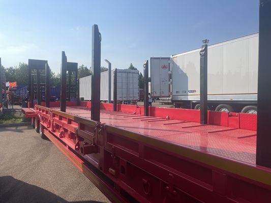 Ritiratore pesante lowboy con carico massimo di 30000 kg e dimensioni di 16000x2500x1100 mm