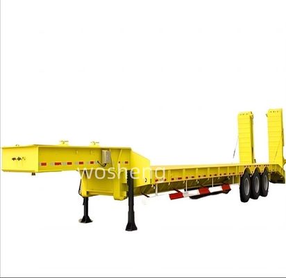 Semi-remolchi a letto basso a 3/4 assi personalizzati per il trasporto di container