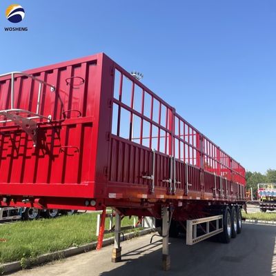 Semi-remolchi per il trasporto di bestiame 40FT 3 assi