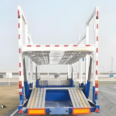 Trailers di trasporto di carico e scarico automatici a doppio ponte adatti alle esigenze del cliente