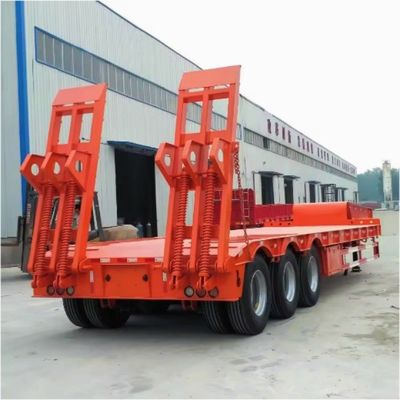 Semi-remolchi idraulici a piattaforma bassa per rimorchio a carico basso Max. carico utile 30-100t
